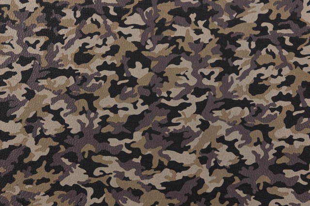 Vitello agnello stampa mimetico camouflage paillettes moro bicolor